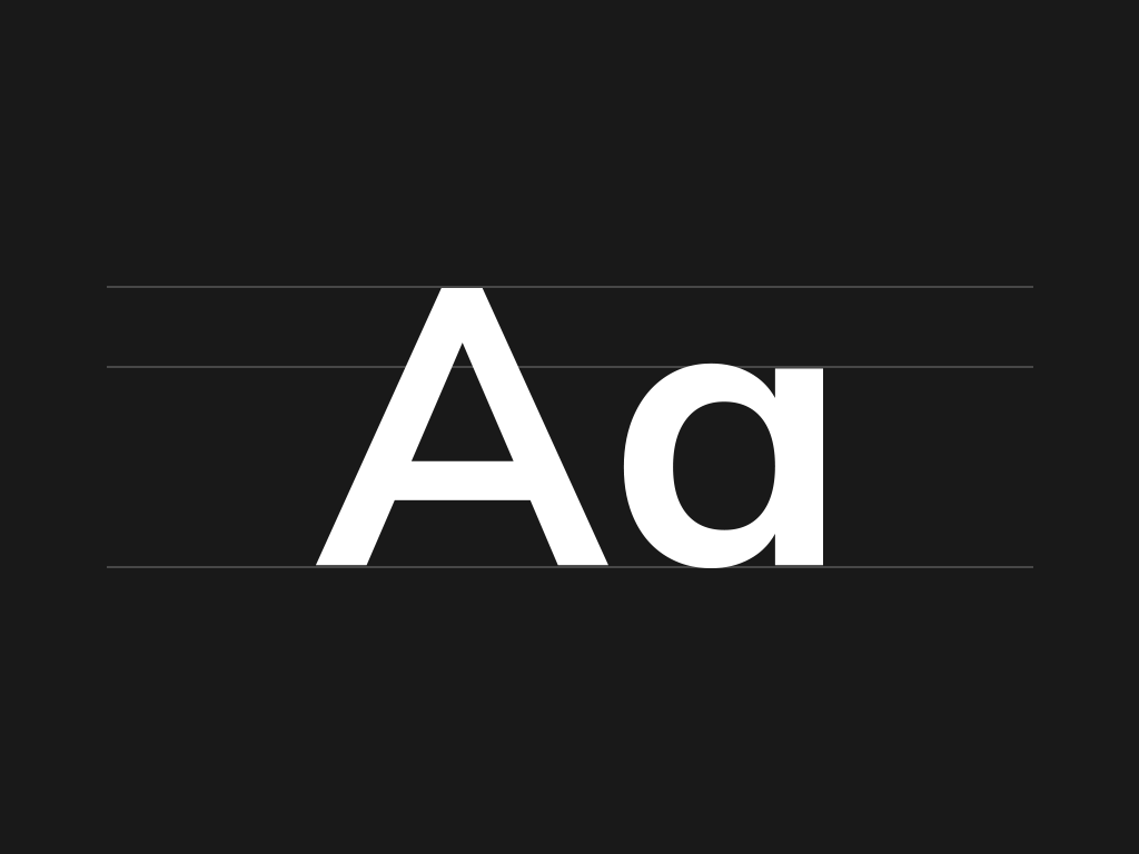 Understanding of Typeface